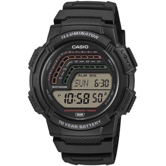 Casio MEN'S Watch + Box - (WS-1800-1AVDF)