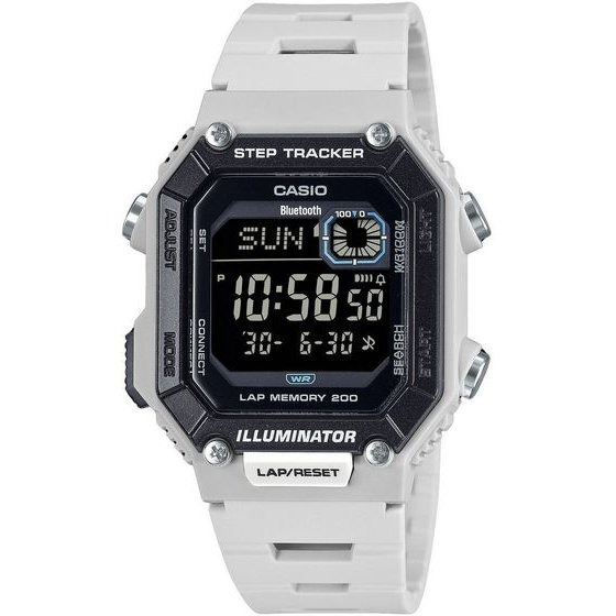 Casio MEN'S Watch Digital Moonphase + Box - (WS-B1000-8BVDF)