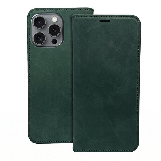 TFO Smart Suede Case For Iphone 17 Pro 6,3'' / Iphone 18 Pro 6,3'' green