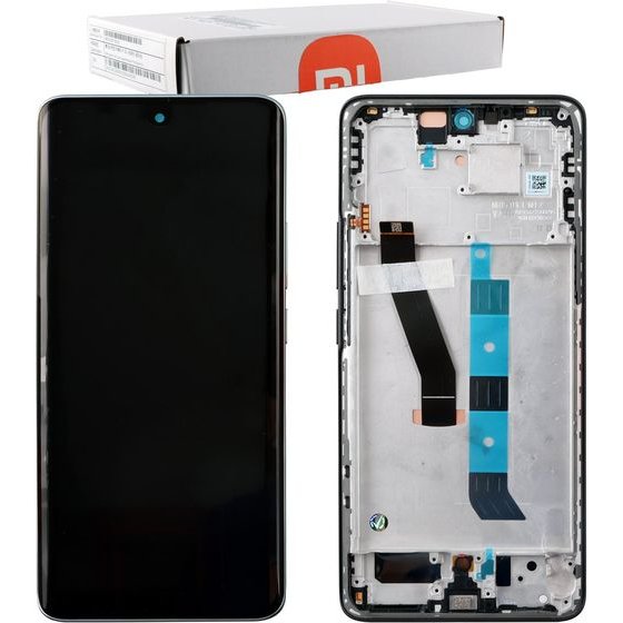 Xiaomi Redmi Note 15 5G ����� + Touch Screen + Lens + Frame Black Original Service Pack - (56002400P1700)