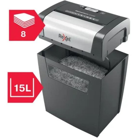 Rexel Momentum X308 Paper Shredder Cross Cut - (2104570EU)