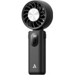 AECOOLY Halo 04 Icing Foldable Handheld Fan With Cooling plate, Black - (PC01-BK)