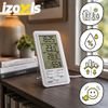 Izoxis Weather Station 14.5x8x2.4cm - (19374-0)