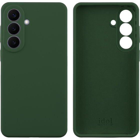 Idol 1991 Velvet Elite Tpu ���� Samsung S26 Plus 5G S947 6.7in 4 Side Full Camera Protection Dark GREEN - (5205308425233)