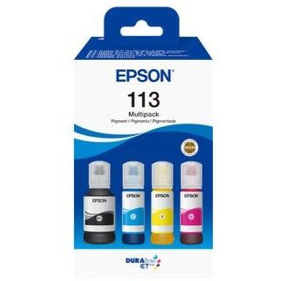Epson Ink 113 / BK,C,M,Y Multipack - (C13T06B640)