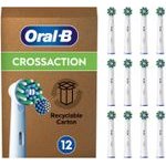 Oral-B Attachable Toothbrush 12x Cross / White - (8006540859827)