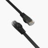 Orico PUG-C7B CAT7 10GBps RJ45 Ethernet Network Cable Internet Lan Flat 8m - Black -PUG-C7B-80-BL-Ep - (ORICO-PUG-C7B-80-BK-EP-HU)