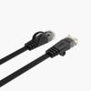 Orico PUG-C7B CAT7 10GBps RJ45 Ethernet Network Cable Internet Lan Flat 8m - Black -PUG-C7B-80-BL-Ep - (ORICO-PUG-C7B-80-BK-EP-HU)