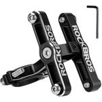 Rockbros Aluminum Adjustable Bottle Cage Adapter - Black - (KS-415)