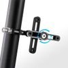 Rockbros Aluminum Adjustable Bottle Cage Adapter - Black - (KS-415)