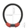 Rockbros Bike Lock - Steel cable, Code - (RKS570-RD)