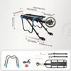 Rockbros Shelves Quick-Mount Bike Rack With Reflector - Black - (HJ10010)