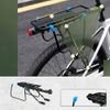 Rockbros Shelves Quick-Mount Bike Rack With Reflector - Black - (HJ10010)