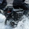 Rockbros Waterproof 20L Bike Pannier Rack Bag - Black - (AS-001-3BG)