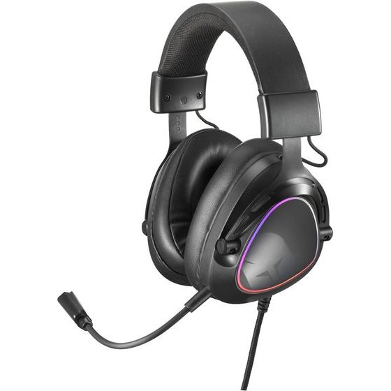 Spartan Gear - Erato Wired Headset (Compatible With PC, Playstation 4, Playstation 5, xboxone, Xbox Series x/s, switch, Switch 2) (color: Black)
