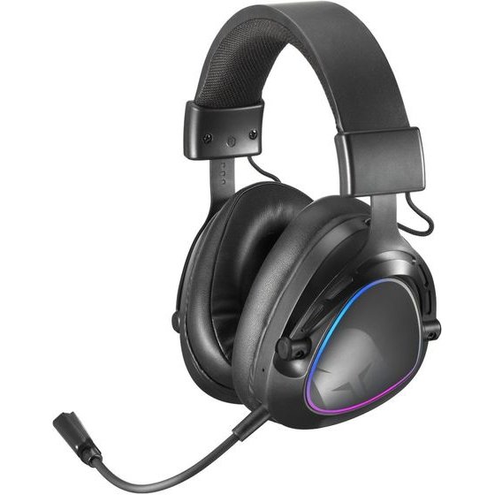 Spartan Gear - Erato Wireless Headset (Compatible With PC, Playstation 4, Playstation 5, switch, Switch 2) (color: Black)