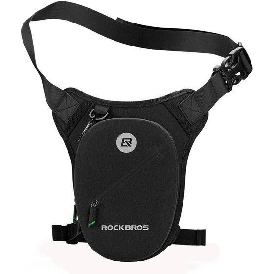 Rockbros AS-081 Motorcycle Thigh Or Hip Bag 1L - Black 5907769391729 - (99210081001)