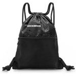 Rockbros D49-2 Sports Backpack Bag With drawstring, Zipper Pocket And Ventilated Back 9 l - Black 5907769391644 - (30170023001)