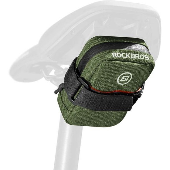 Rockbros F006 Bicycle Saddle Bag 0.35 l - Green 5907769391460 - (3013007903)