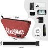 Rockbros G011 Flash Journey Trapezoidal Handlebar Bike Bag 0.7 l - Red 5907769391323 - (30110087003)