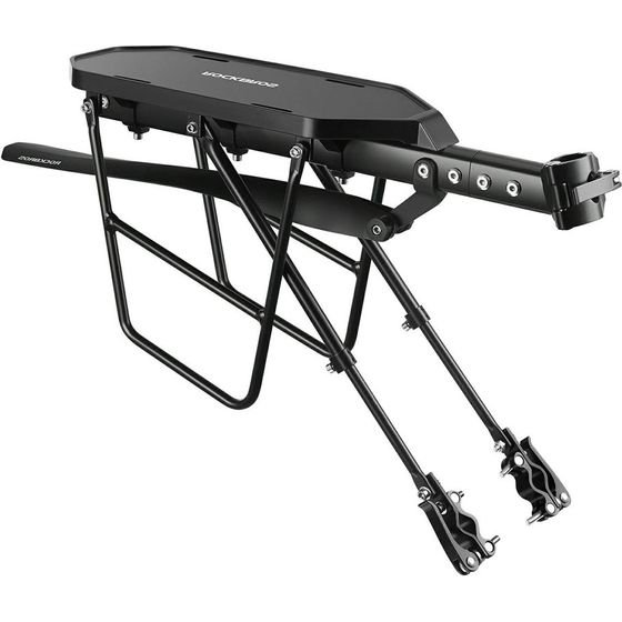 Rockbros RBHJ-1 Black Diamond Bike Rack With Mudguard And Quick Mount For 26-29 Mountain Bikes - Black 5907769391590 - (33210006001)