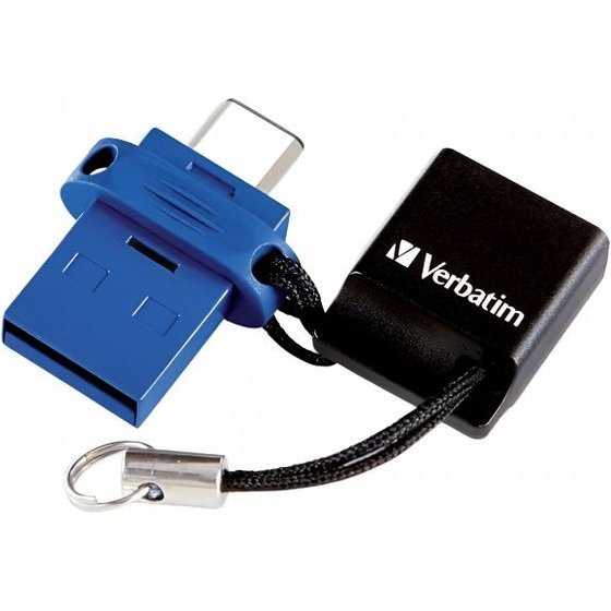 Verbatim USB-A 3.0 / USB-C Flashdrive StoreNGo, 32Gb