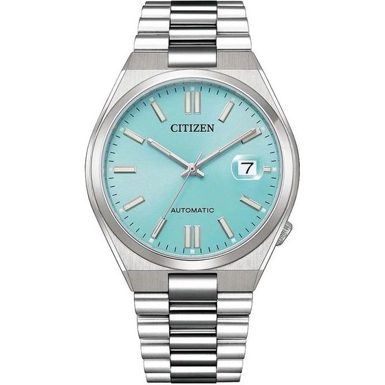 CITIZEN Tsuyosa Men's Watch Turquoise Blue - Automatic Saphir - (NJ0151-88M)