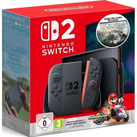 Nintendo Switch 2 + Mario+Hogwarts Legacy - (5949106281010)