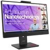 Lenovo Monitor Thinkvision T24-4v 23.8'' Fhd IPS, HDMi, Display Port,USB-C,VGA, Height adjustable,Camera,Speakers, 3YEarsw - (64B6MAT1EU)