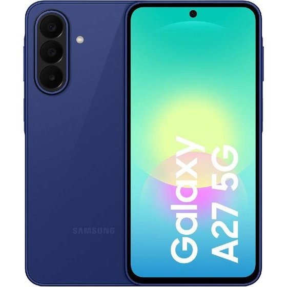 Samsung ������ Galaxy A27 SM-A276 5G 6.7in 8GB/256GB Dual Sim Blue Gr - (SM-A276BZBCEUE)