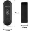 GreenBlue Outdoor Wifi Temperature And Humidity Sensor, Android/iOS, 3.0V DC, LR03x2, IP65, - (GB741)