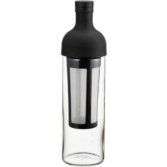 HARIO 750ml Cold Brew Bottle With Filter, Black - (4977642037441)