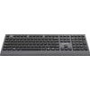 Gembird Slim Wired Multimedia Keyboard With Type-C adapter, Us layout, Black - (KB-MCH-06)