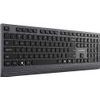 Gembird Slim Wired Multimedia Keyboard With Type-C adapter, Us layout, Black - (KB-MCH-06)