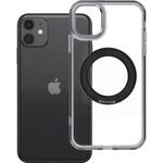 Case For Iphone 11 Frame Circle Stand Compatible With Magsafe Black OEM