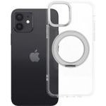 Case For Iphone 12 Frame Circle Stand Compatible With Magsafe Transparent OEM
