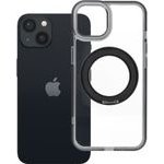 Case For Iphone 13 Frame Circle Stand Compatible With Magsafe Black OEM