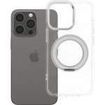 Case For Iphone 13 Pro Frame Circle Stand Compatible With Magsafe Transparent OEM