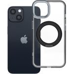 Case For Iphone 14 Frame Circle Stand Compatible With Magsafe Black OEM