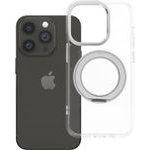 Case For Iphone 14 Pro Frame Circle Stand Compatible With Magsafe Transparent OEM