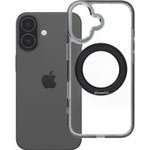 Case For Iphone 17 Frame Circle Stand Compatible With Magsafe Black OEM