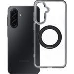 Case For Samsung A17 Frame Circle Stand Compatible With Magsafe Black OEM