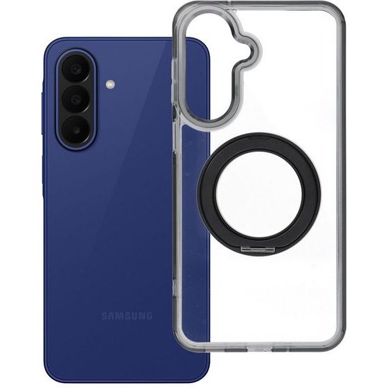 Case For Samsung A27 Frame Circle Stand Compatible With Magsafe Black OEM