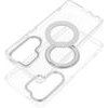Case For Samsung A27 Frame Circle Stand Compatible With Magsafe Transparent OEM