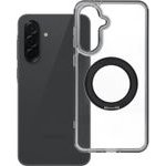 Case For Samsung A36 Frame Circle Stand Compatible With Magsafe Black OEM