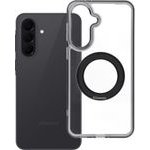 Case For Samsung A37 Frame Circle Stand Compatible With Magsafe Black OEM