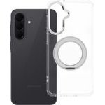 Case For Samsung A37 Frame Circle Stand Compatible With Magsafe Transparent OEM