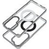 Case For Samsung A56 Frame Circle Stand Compatible With Magsafe Black OEM