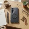 Case For Samsung A57 Frame Circle Stand Compatible With Magsafe Black OEM