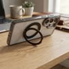 Case For Samsung S26 Frame Circle Stand Compatible With Magsafe Black OEM